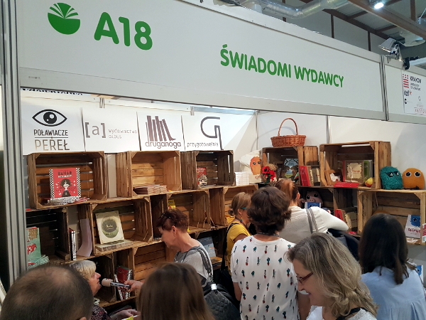 Świadomi Wydawcy na Międzynarodowych Targach Książki w Krakowie